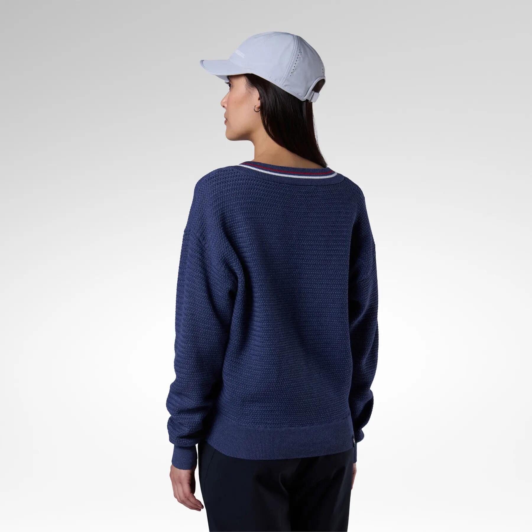 Pull col V femme Rossignol 3/6