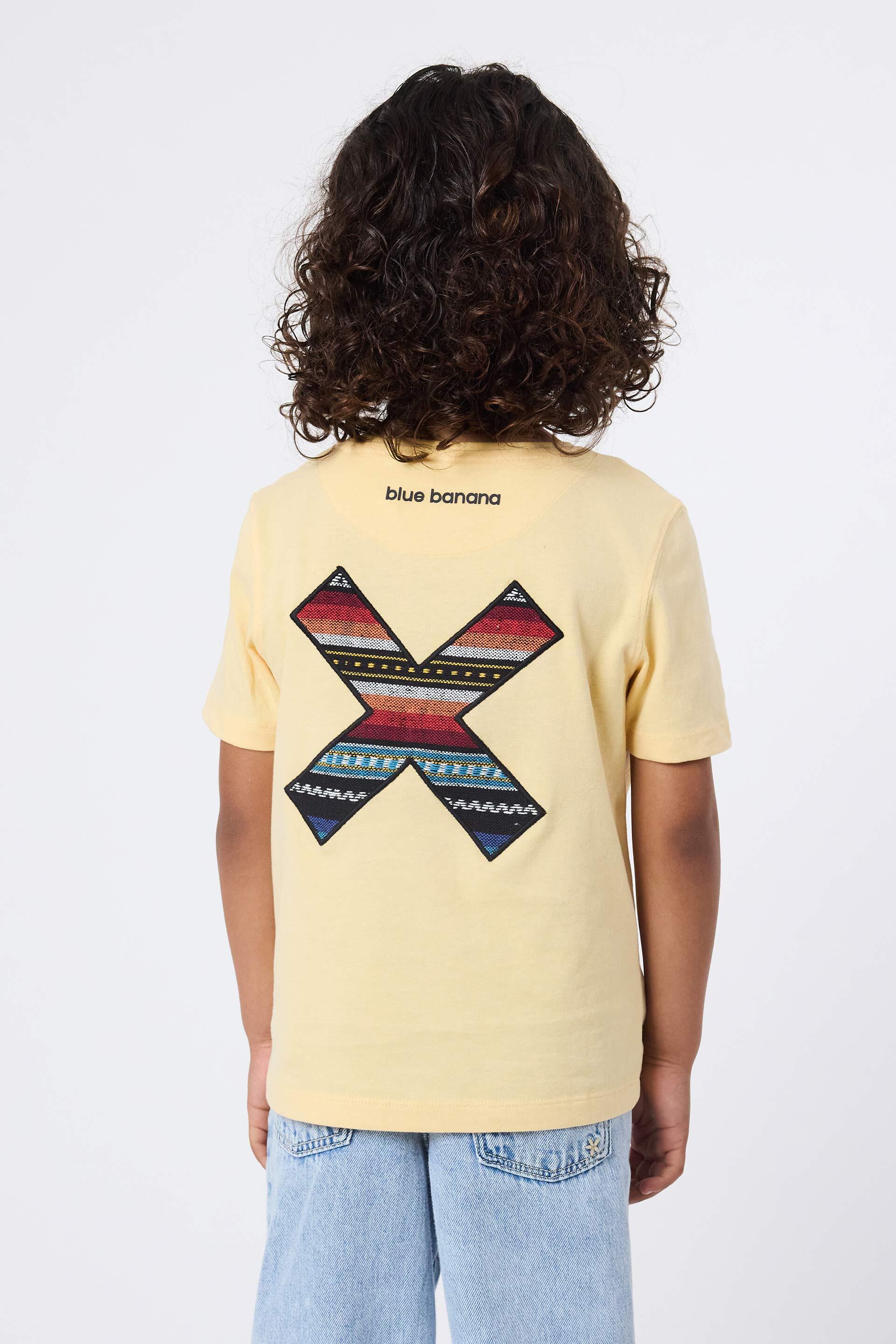 Camiseta Kids Blue Banana Amarillo Claro de Algodón 100% Orgánico 2/4