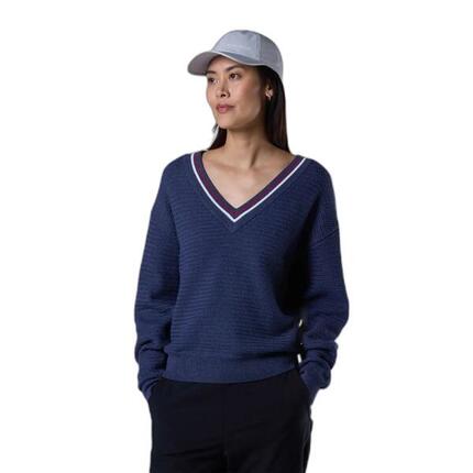 Pull col V femme Rossignol