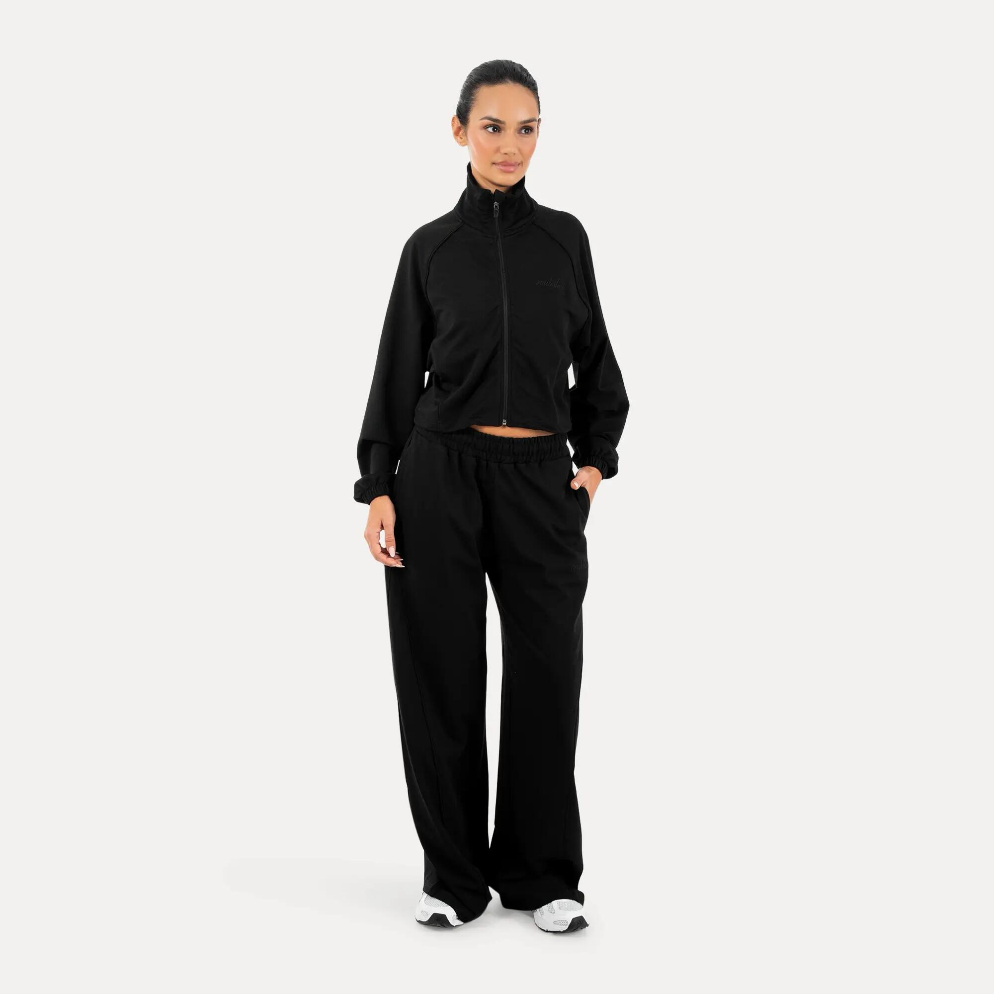 Damen Trainingsjacke Ylena Schwarz 3/6