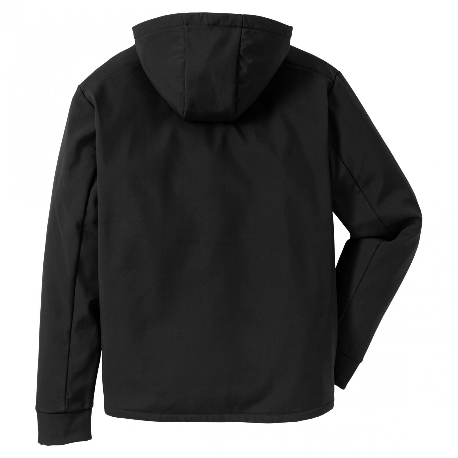 il Lago Prestige Softshelljacke Germania Herren (Schwarz) Größe 6XL 4/5