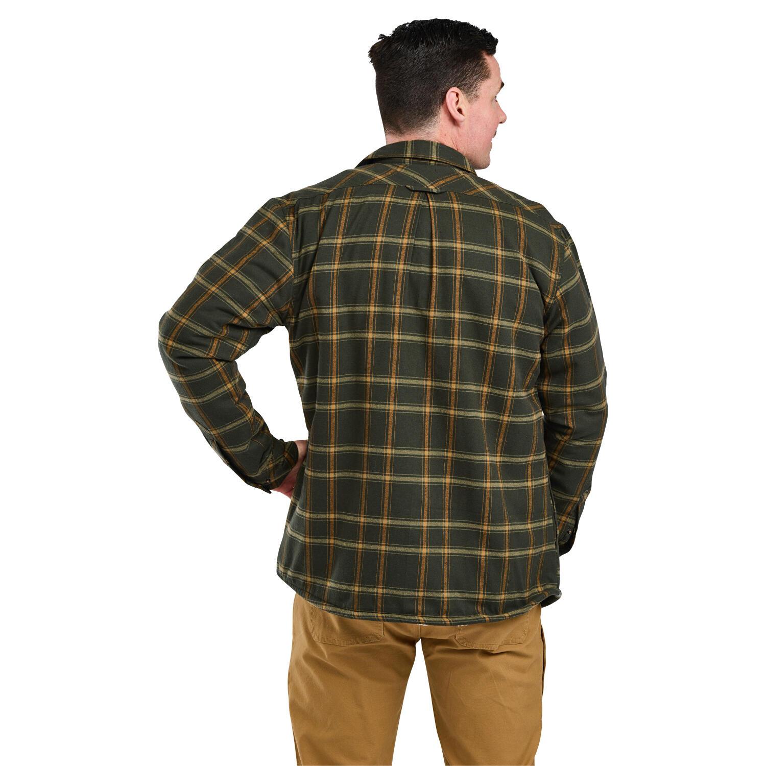 Pinewood Pile Overshirt Herren (D.Green/Bronze) Größe M 4/5