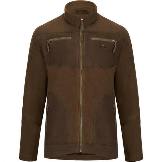 il Lago Prestige Fleecejacke Geo Performance Herren (Oliv) Größe 6XL