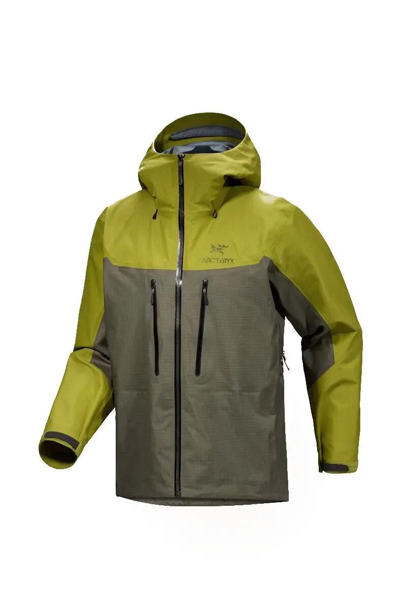 Kurtka trekkingowa męska Alpha Fw25 zielona 2/3