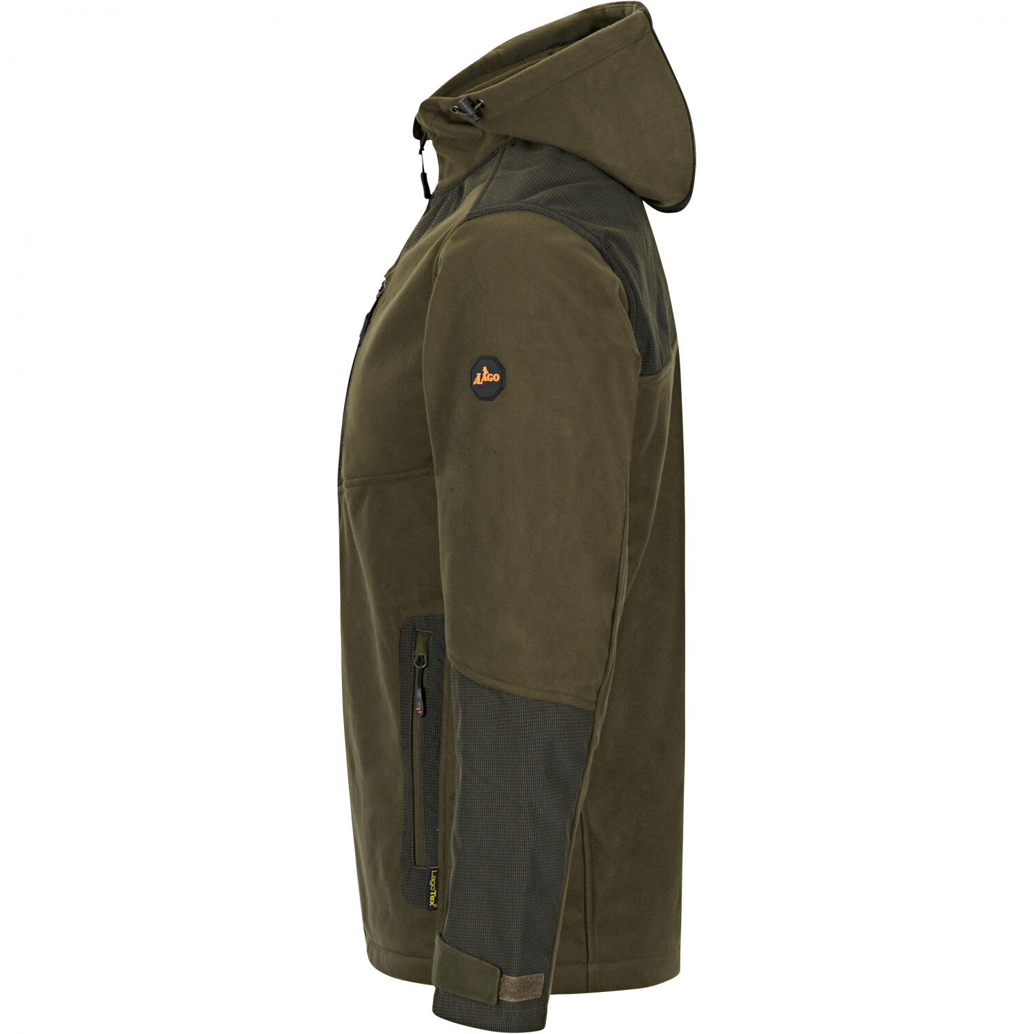 il Lago Prestige Outdoorjacke Active Hunt PRO LTX Herren (Oliv/Schwarz) Grö 4/5