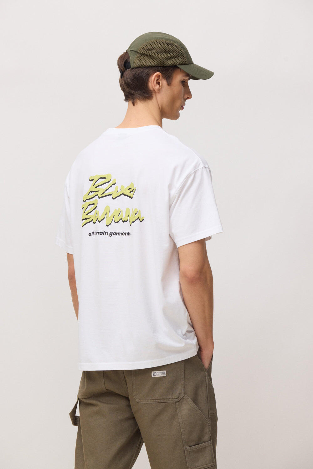 Camiseta Blue Banana Blanca de Algodón 100% Orgánico 2/7