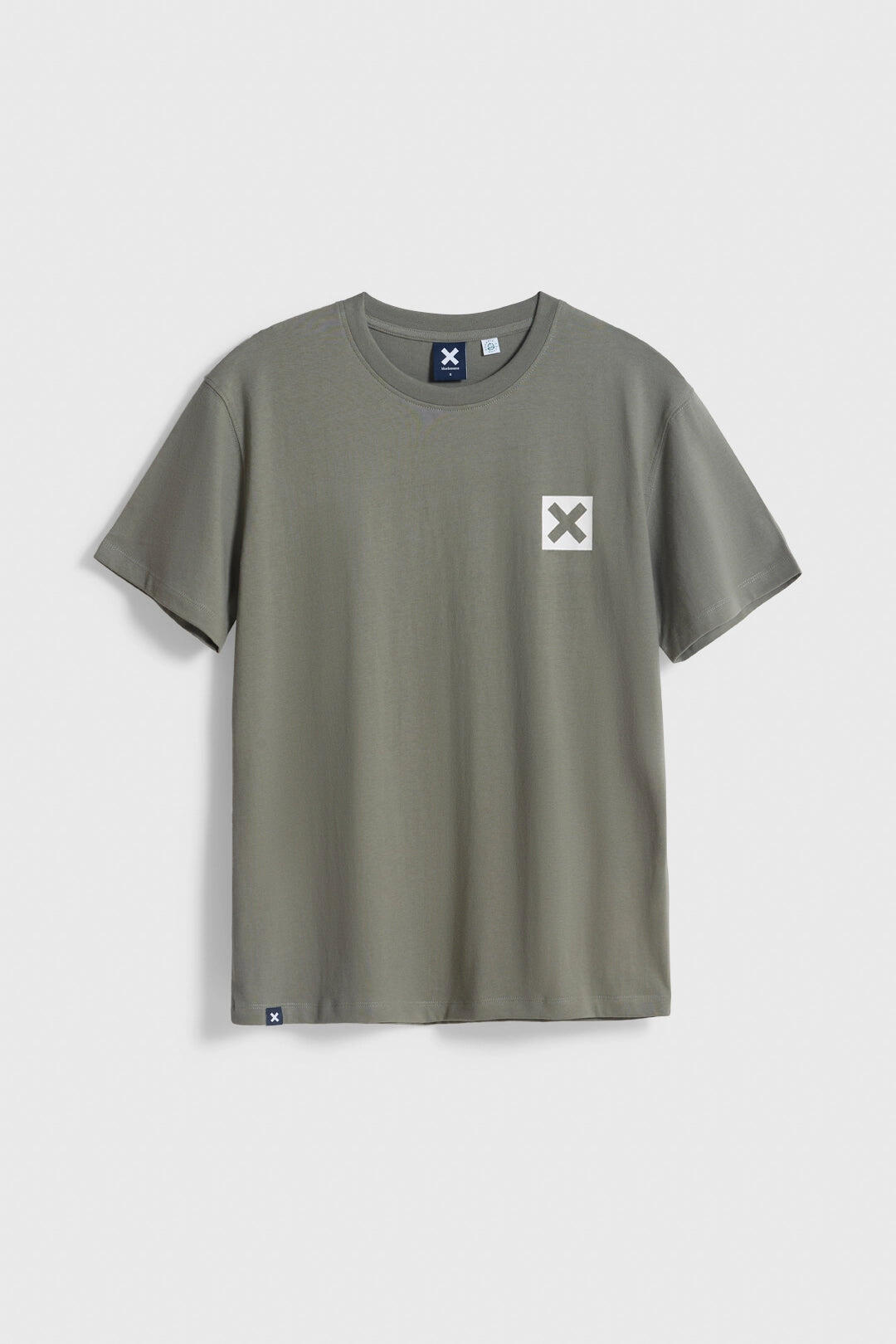 Camiseta Blue Banana Olive Green de Algodón 100% Orgánico 3/3