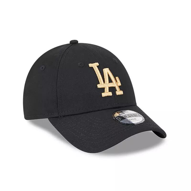 Casquette MLB Los Angeles Dodgers New Era League Essential 9Forty Noir pour Juni 2/3