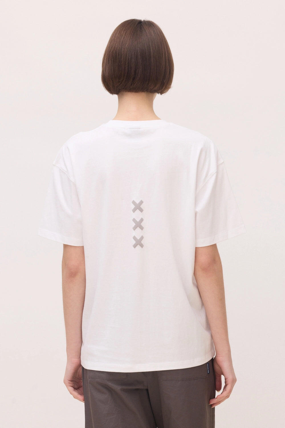 Camiseta Blue Banana Blanca de Algodón 100% Orgánico 5/7