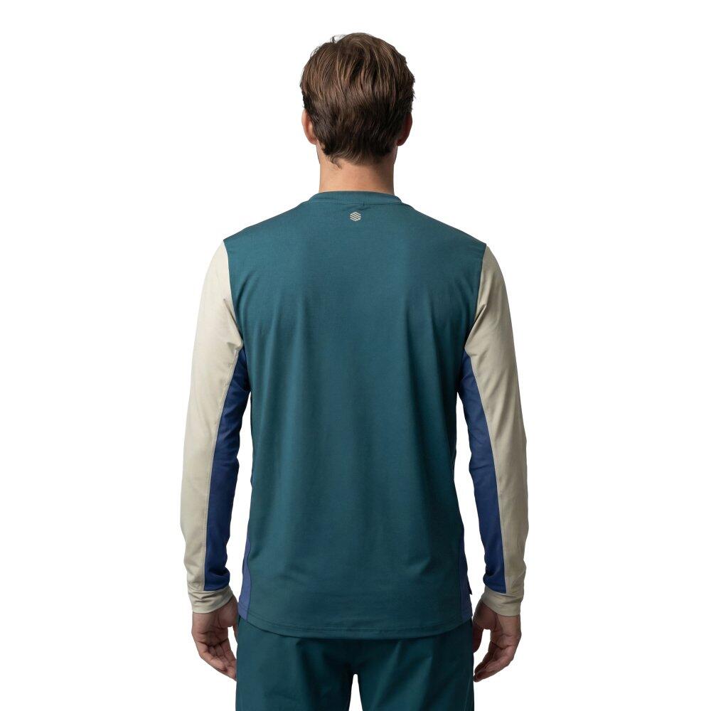 Herren Tennis langärmeliges -funktionsshirt Roma Green Grün 2/6
