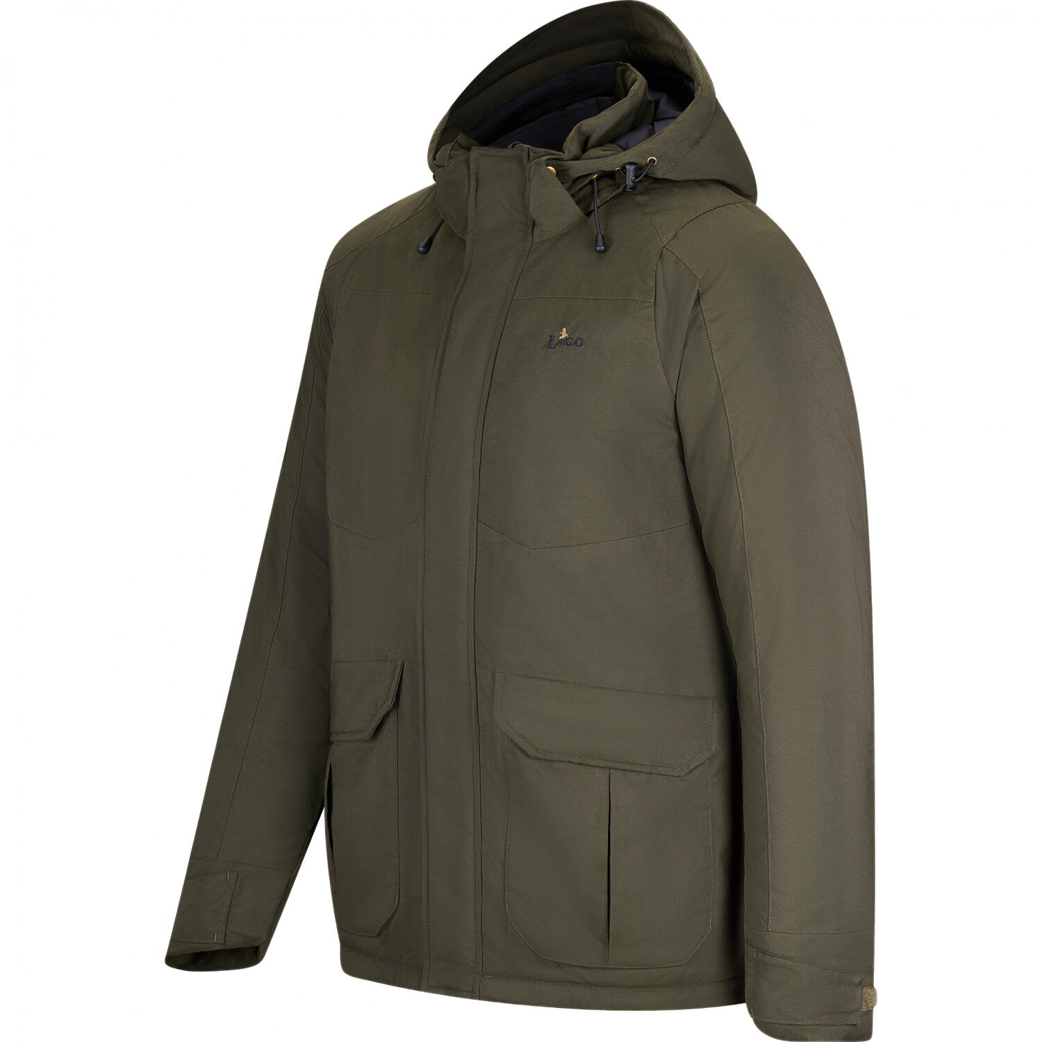 il Lago Prestige Jagdparka Active Hunt Neo Herren (Oliv) Größe L 2/5