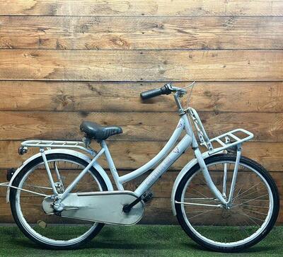 Tweedehands cortina transport stadsfiets bike, wit