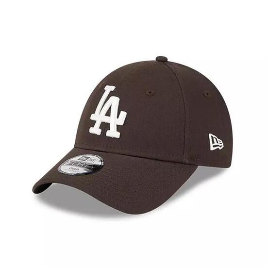 Casquette MLB Los Angeles Dodgers New Era League Essential 9Forty Marron pour Ju