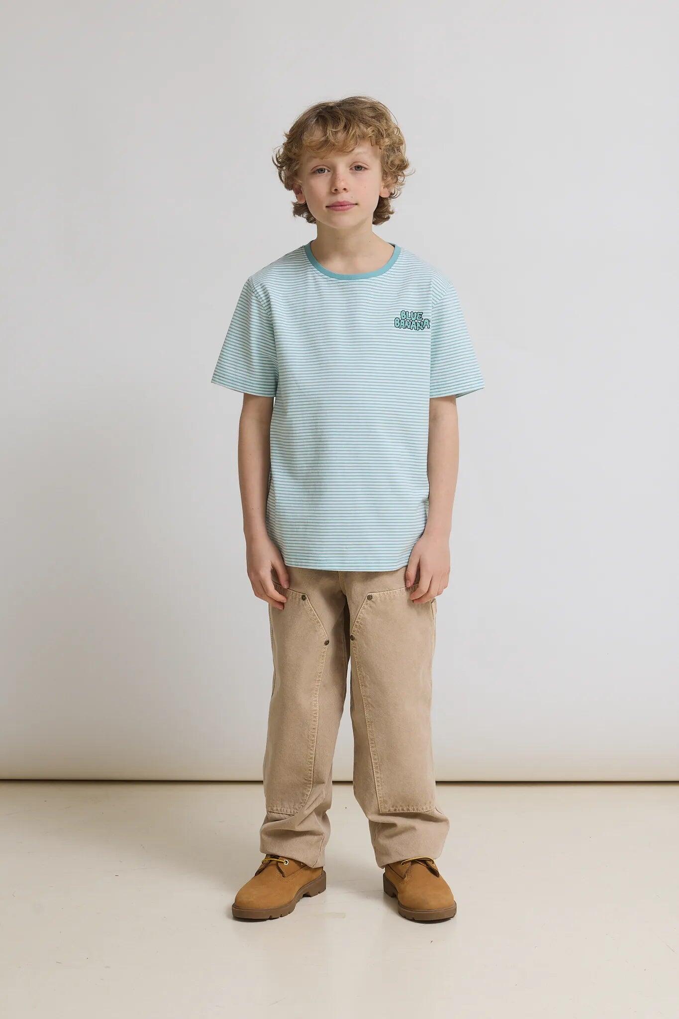 Camiseta Kids Blue Banana Acqua de Algodón 100% Orgánico 3/4