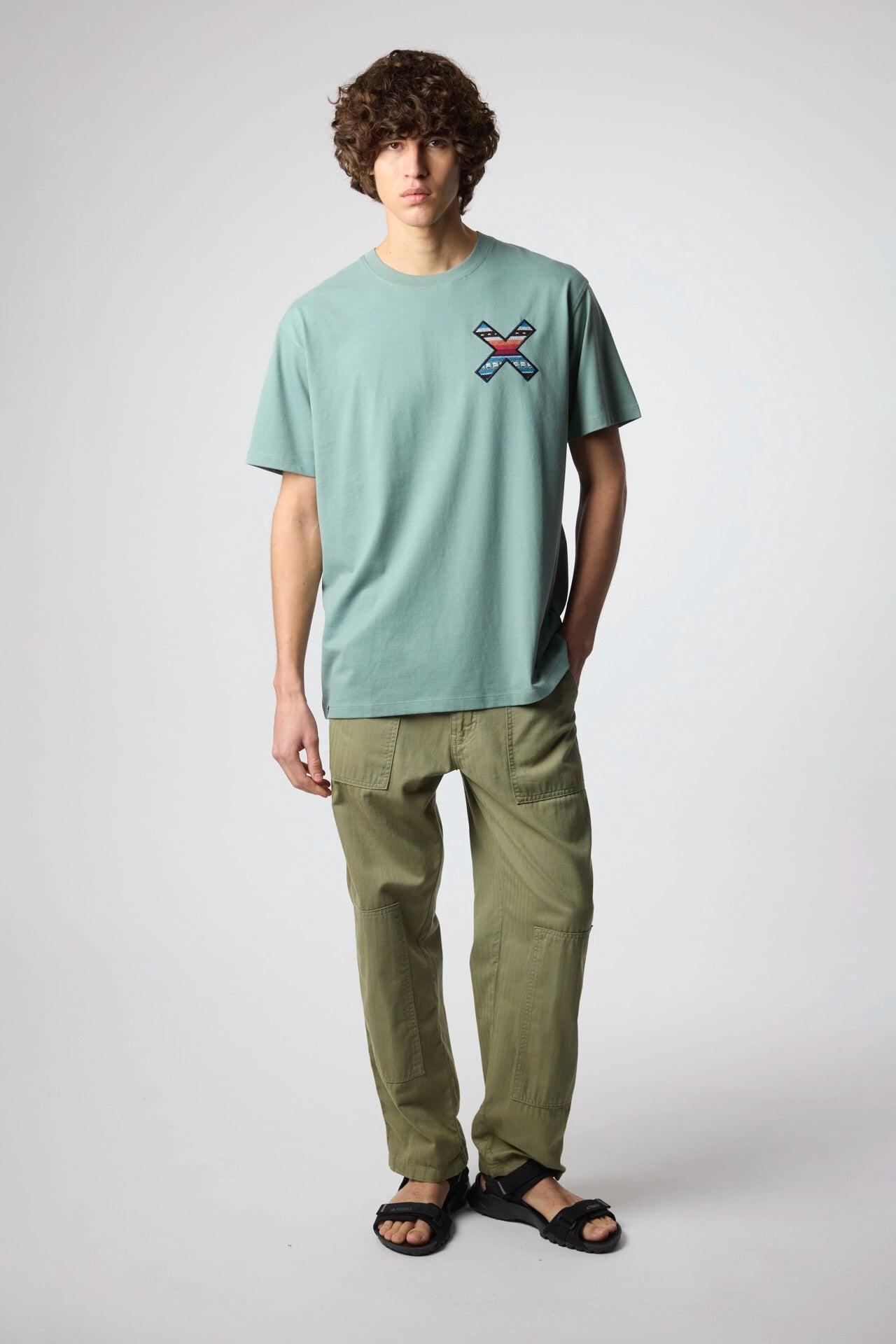Camiseta Blue Banana Menta de Algodón 100% Orgánico 3/7