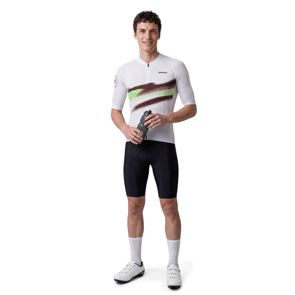Maillot vélo ultraléger homme Cyclisme M3 NRC White Blanc 3/8