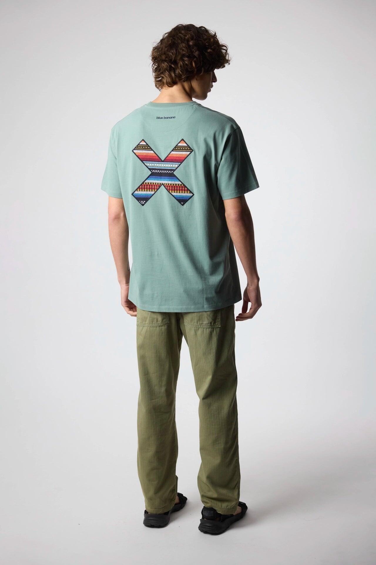 Camiseta Blue Banana Menta de Algodón 100% Orgánico 2/7