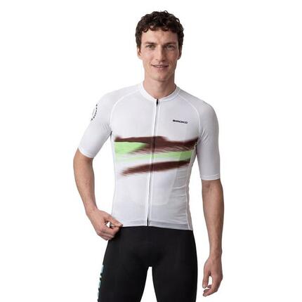 Herren Radsport ultraleichtes radtrikot für M3 NRC White Weiß