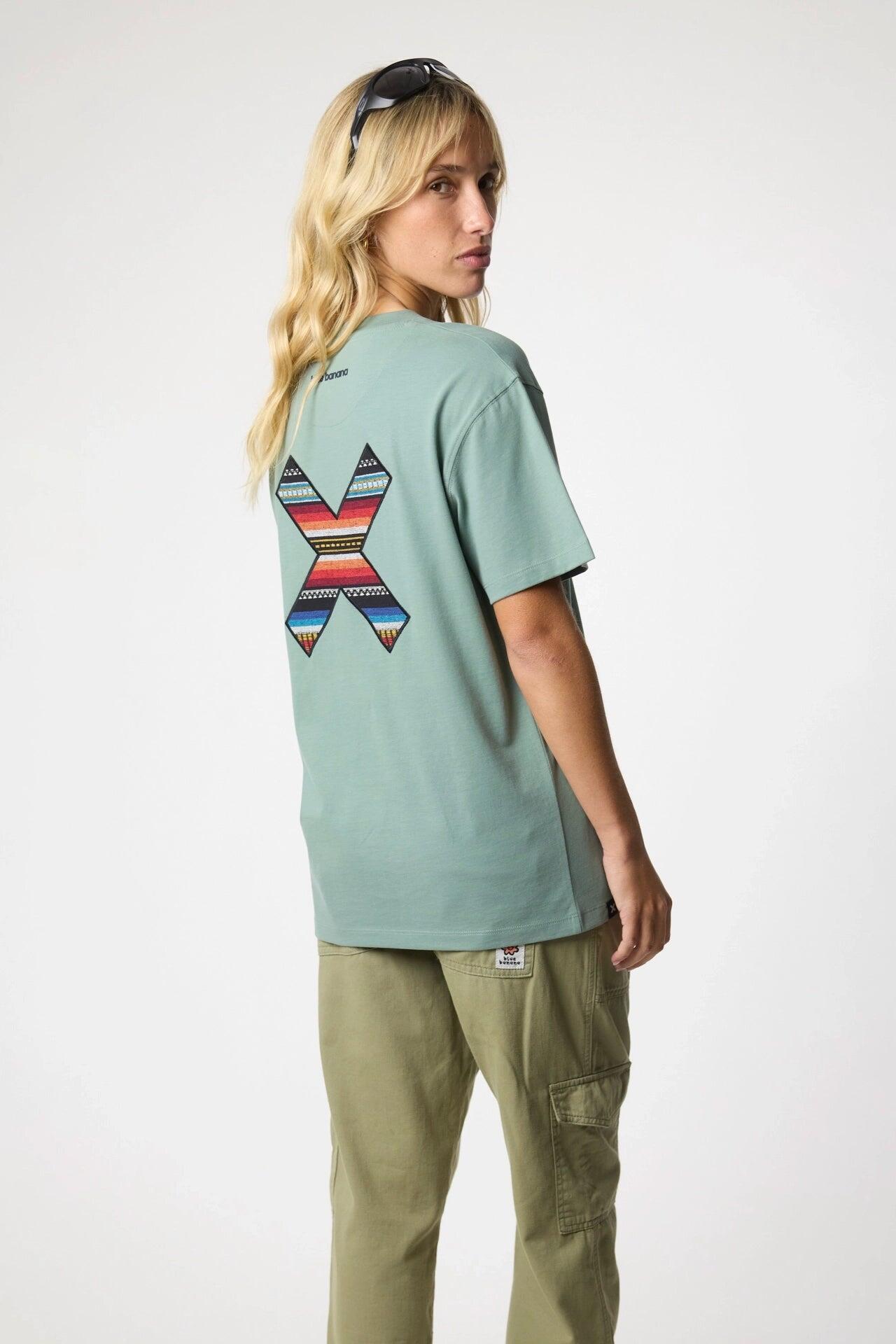 Camiseta Blue Banana Menta de Algodón 100% Orgánico 5/7