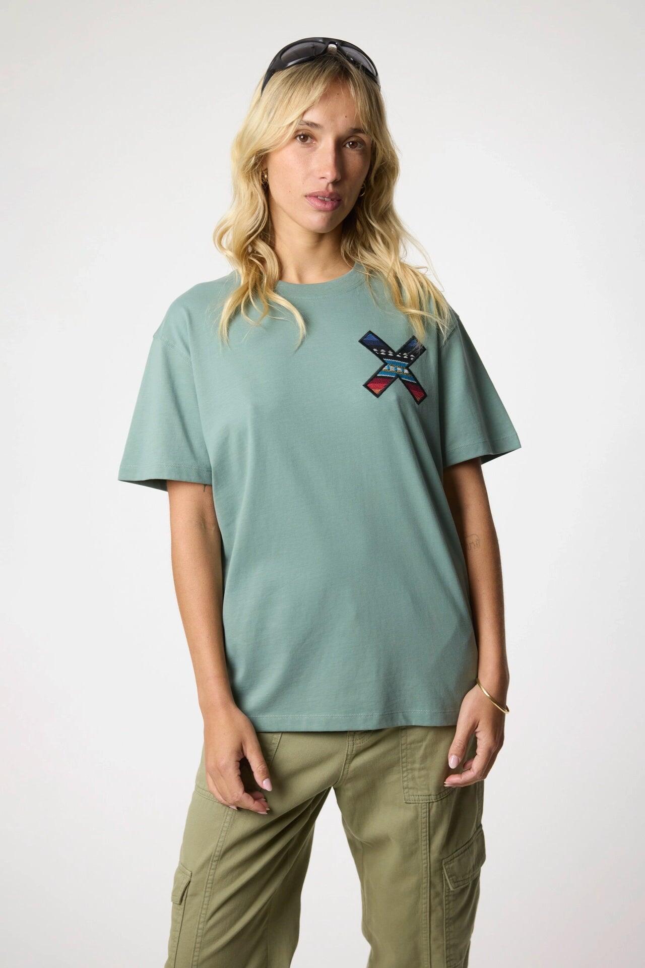 Camiseta Blue Banana Menta de Algodón 100% Orgánico 4/7