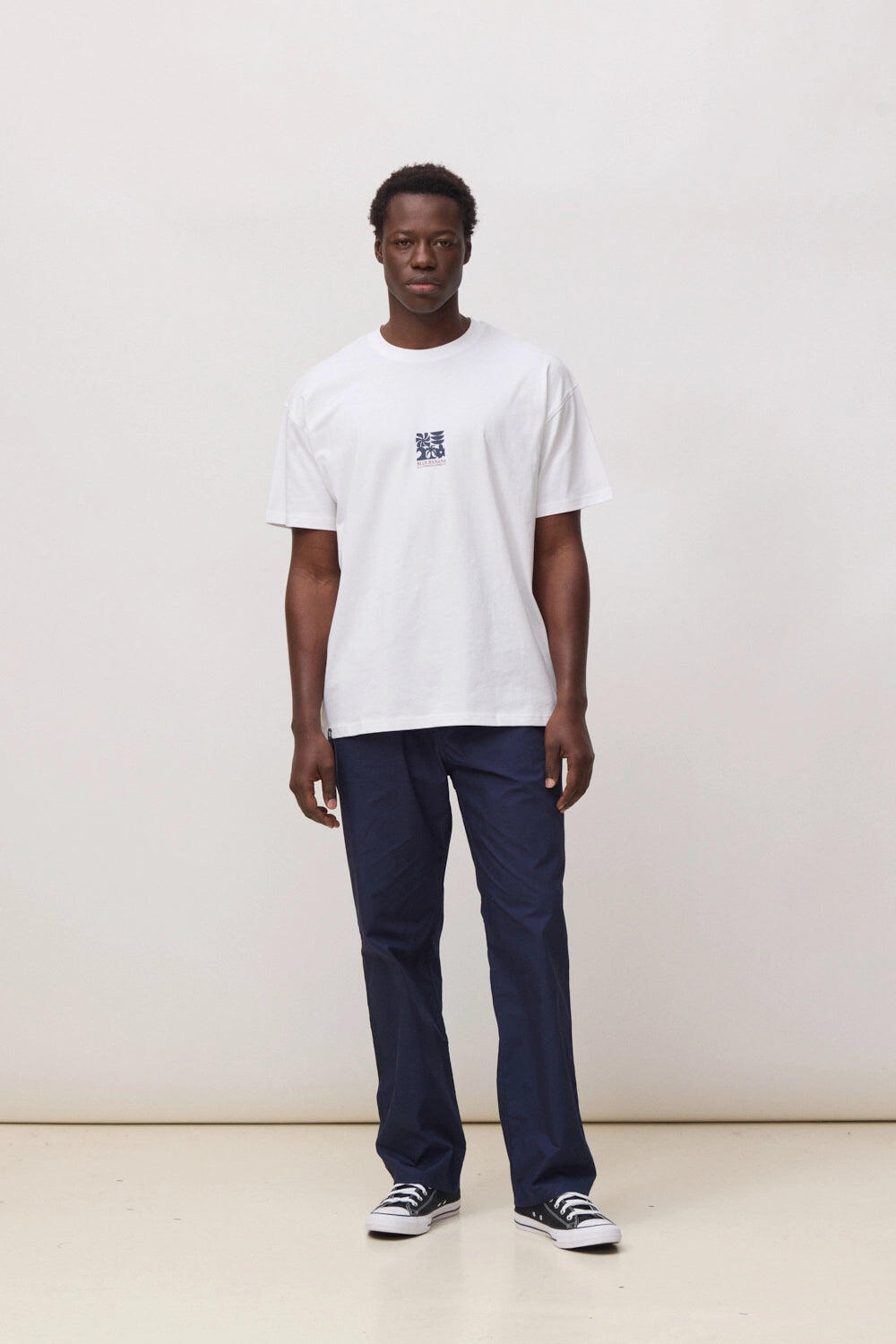 Camiseta Blue Banana Blanca de Algodón 100% Orgánico 3/6