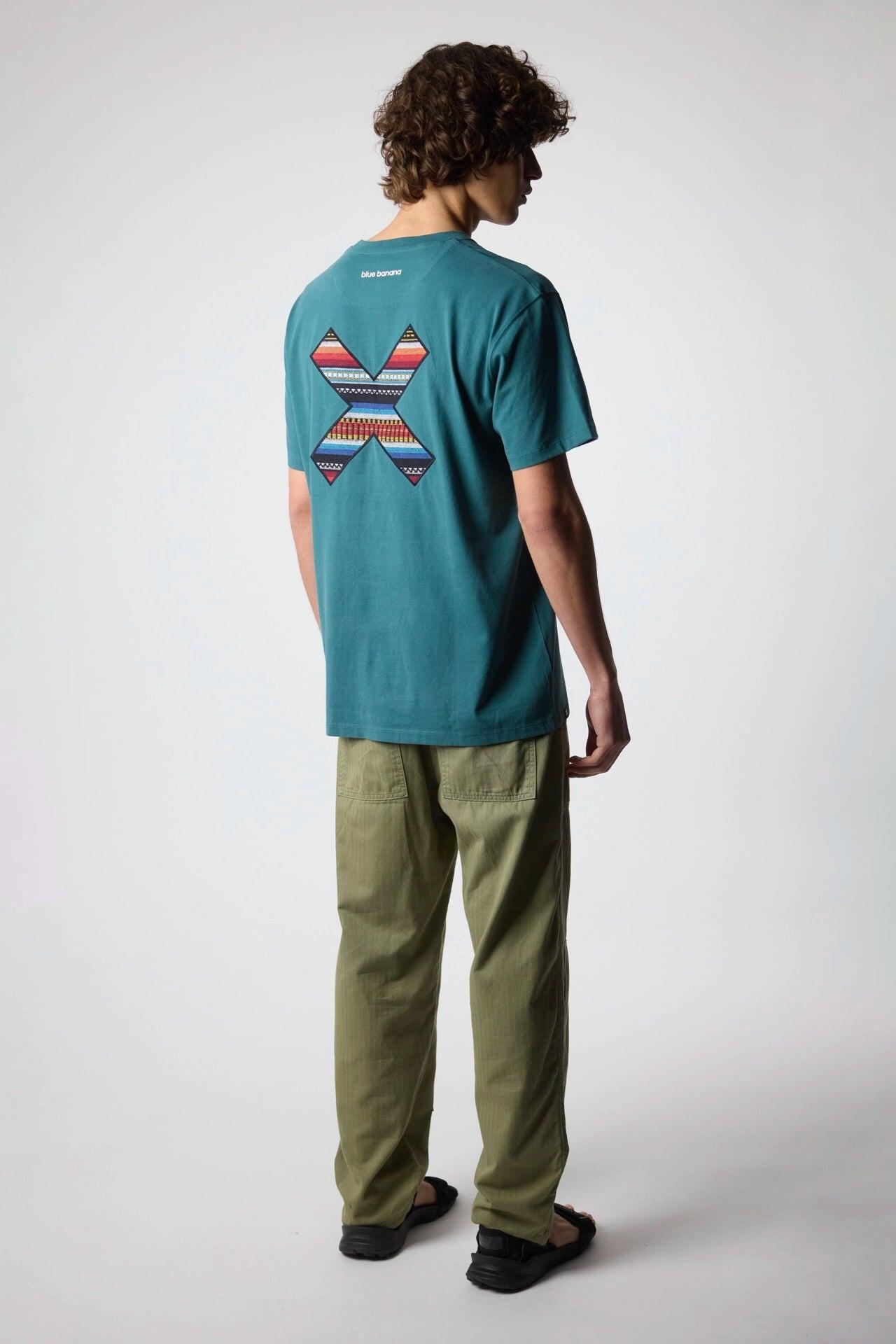 Camiseta Blue Banana Amazon Green de Algodón 100% Orgánico 2/6