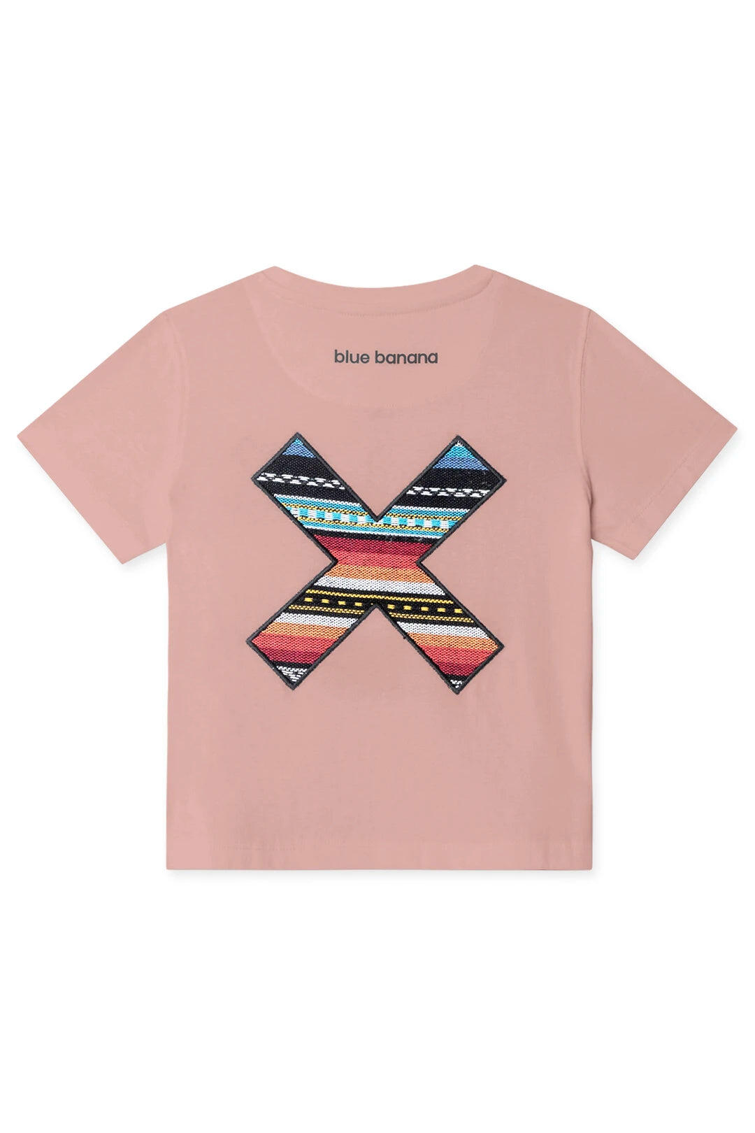 Camiseta Kids Blue Banana Peach de Algodón 100% Orgánico 2/2