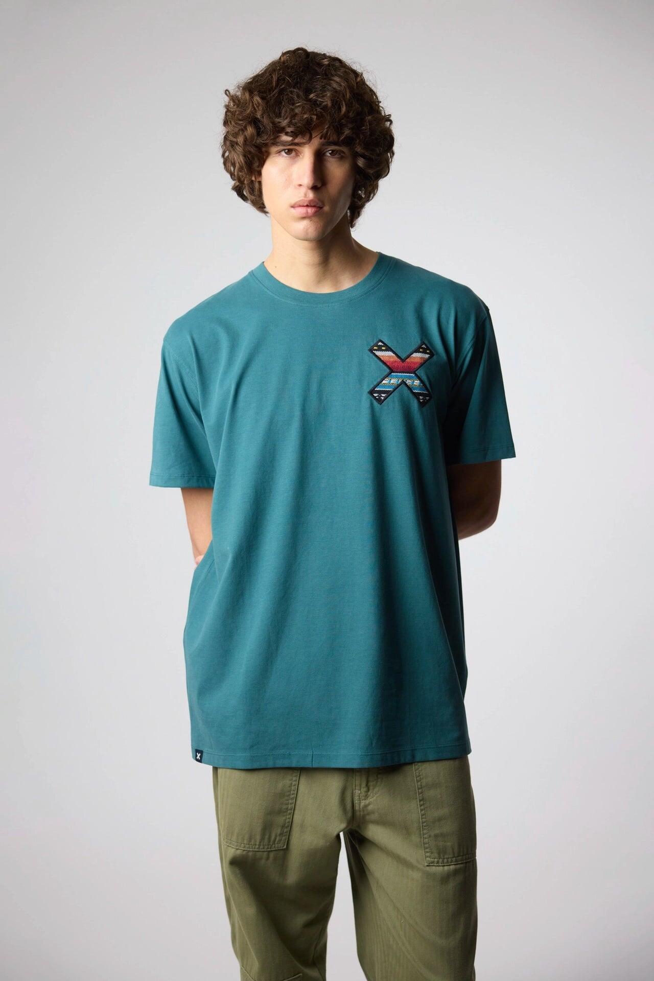 Camiseta Blue Banana Amazon Green de Algodón 100% Orgánico 1/6