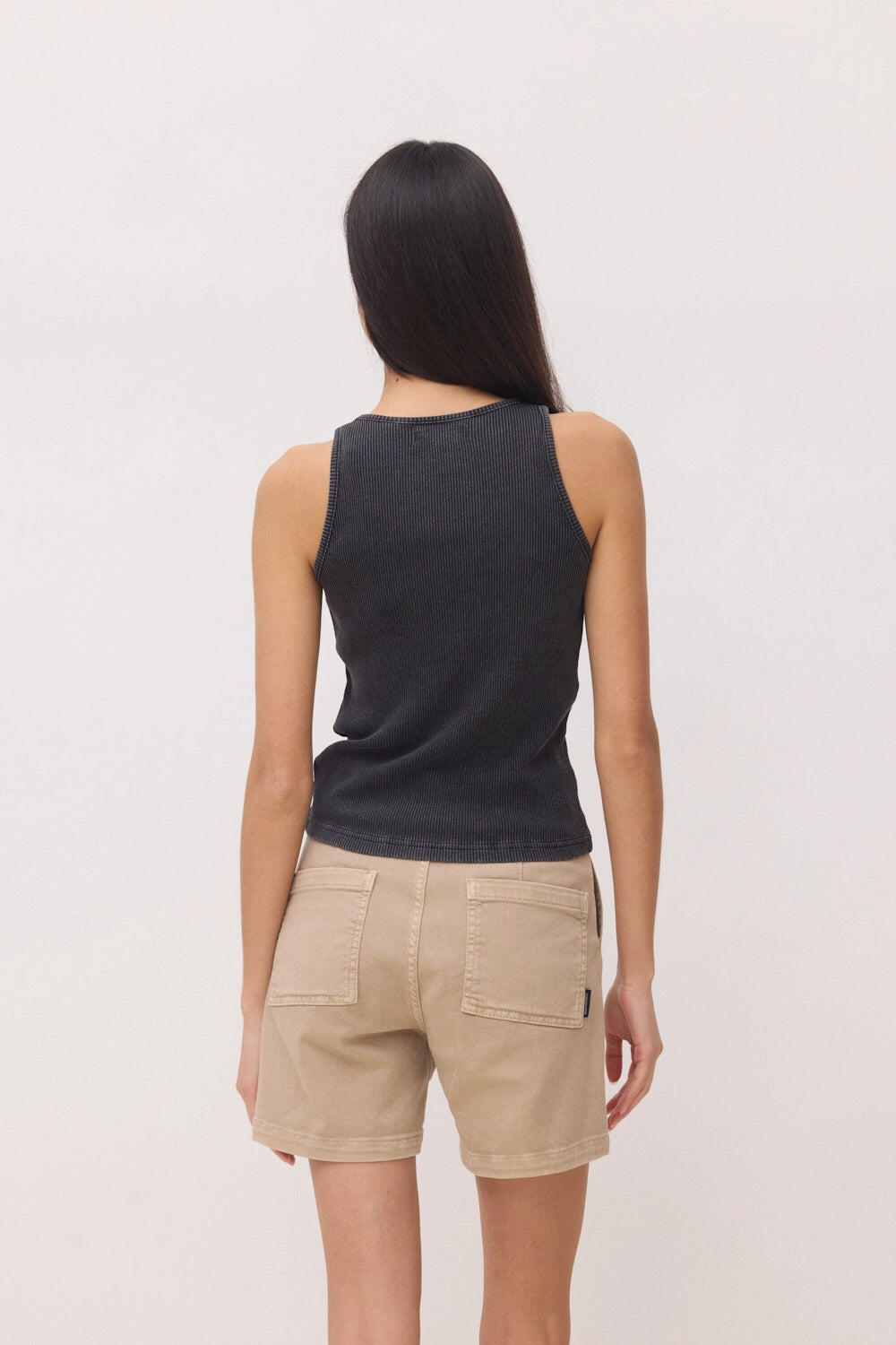 Top Tank Mujer Blue Banana Mist de Algodón Orgánico 2/3