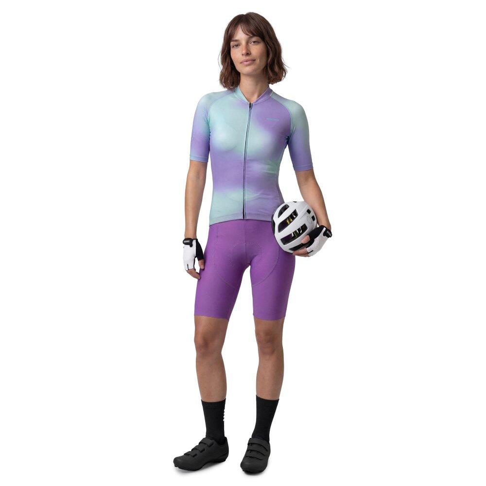 Maillot vélo manches courtes femme Cyclisme M2-W NRC Lilac Pourpre 3/8