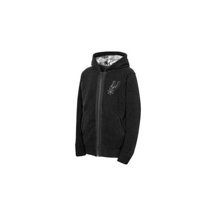 Sweat Zippé Enfant NBA San Antonio Spurs Outerstuff Key Line Sherpa Full Zip Fle