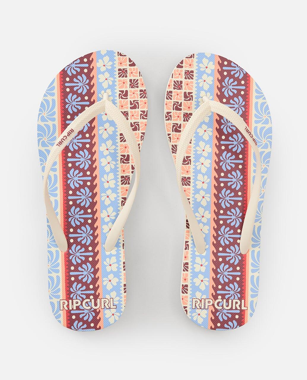 Tongs Unisex Mixed Bloom - Red 3/5