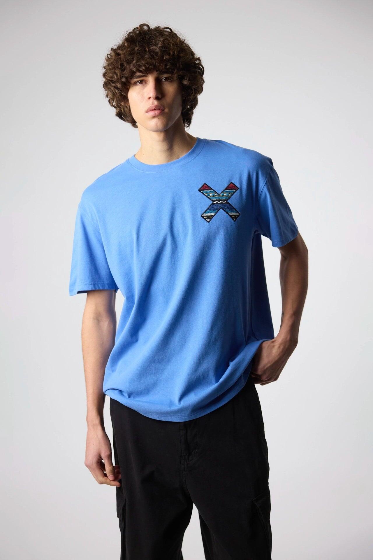 Camiseta Blue Banana Jay Blue de Algodón 100% Orgánico 1/6