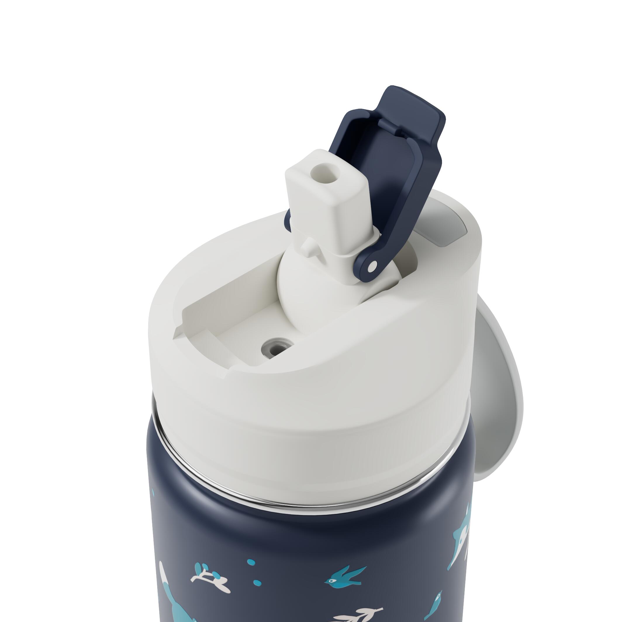 Gourde isotherme 2 en 1 avec paille 300ml|Snack|Enfants|Anse intégrée|Twisty 4/6