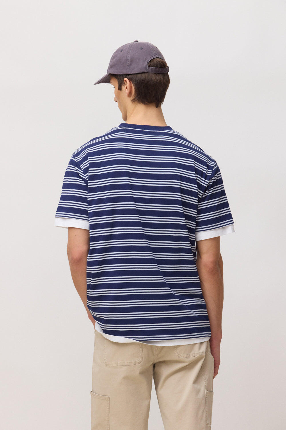 Camiseta Blue Banana Azul Marino de Algodón 100% Orgánico 2/6