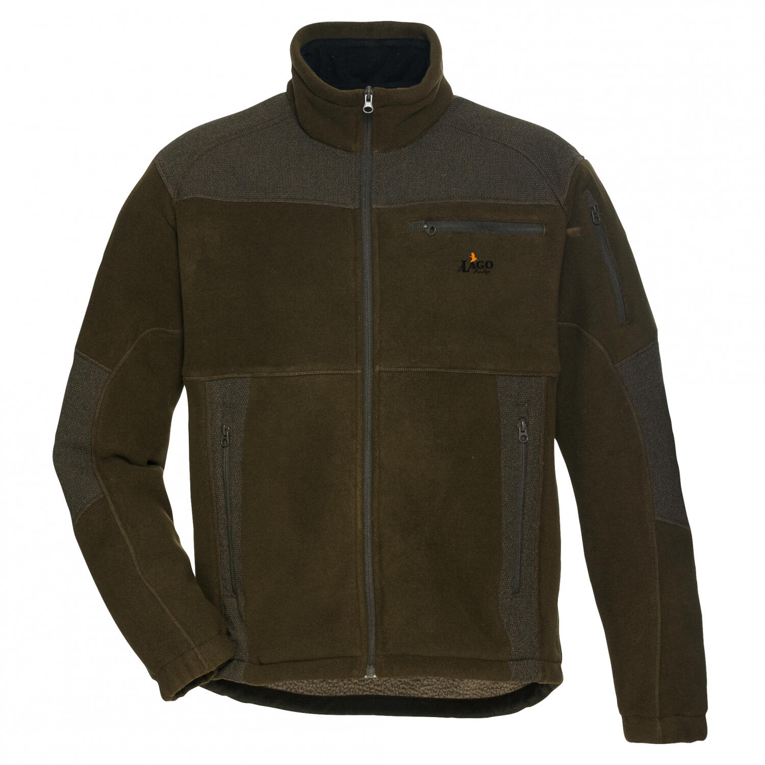 il Lago Prestige Fleecejacke Passion Pro+ Herren (Oliv) Größe 6XL 2/5