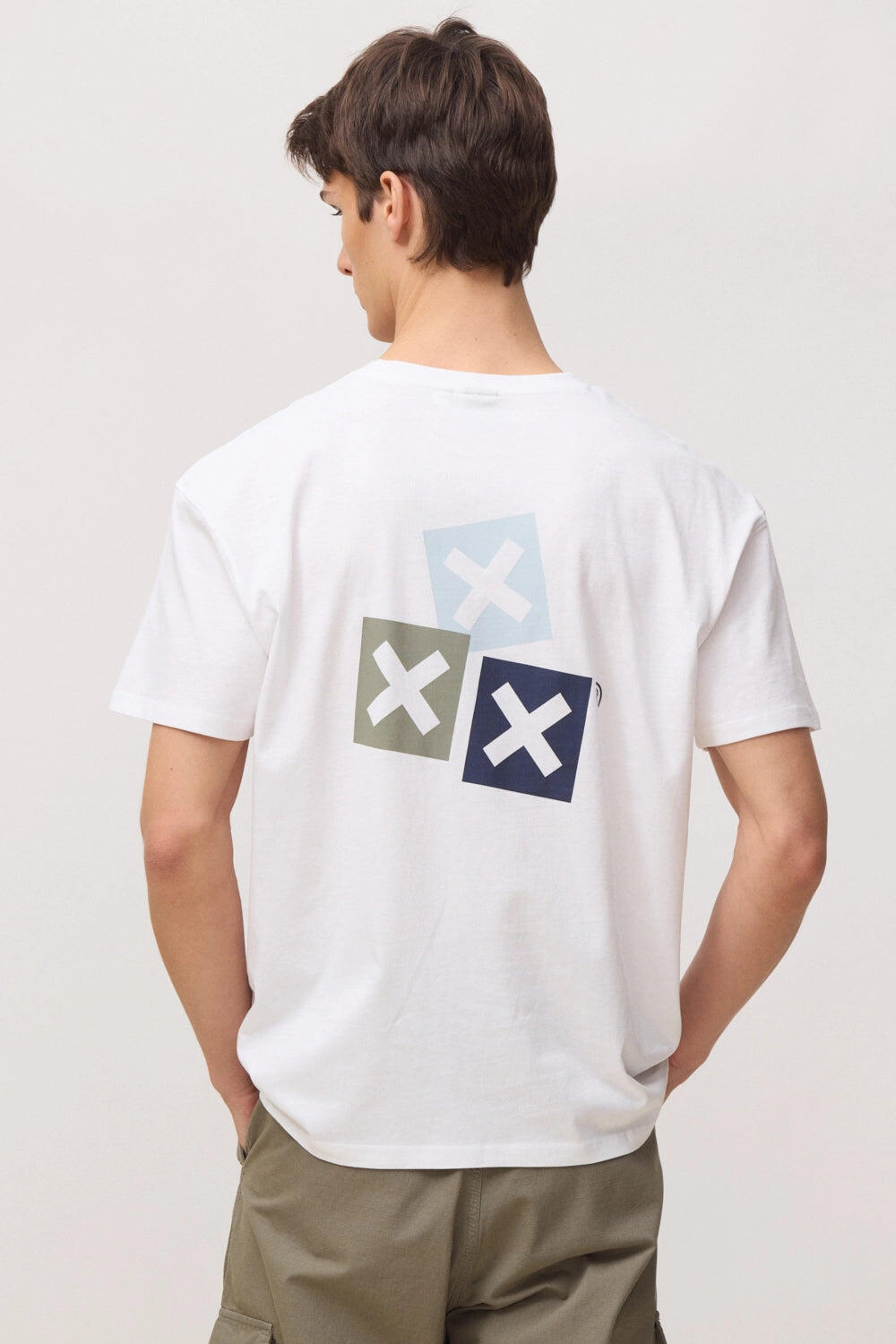 Camiseta Blue Banana Blanca de Algodón 100% Orgánico 2/7