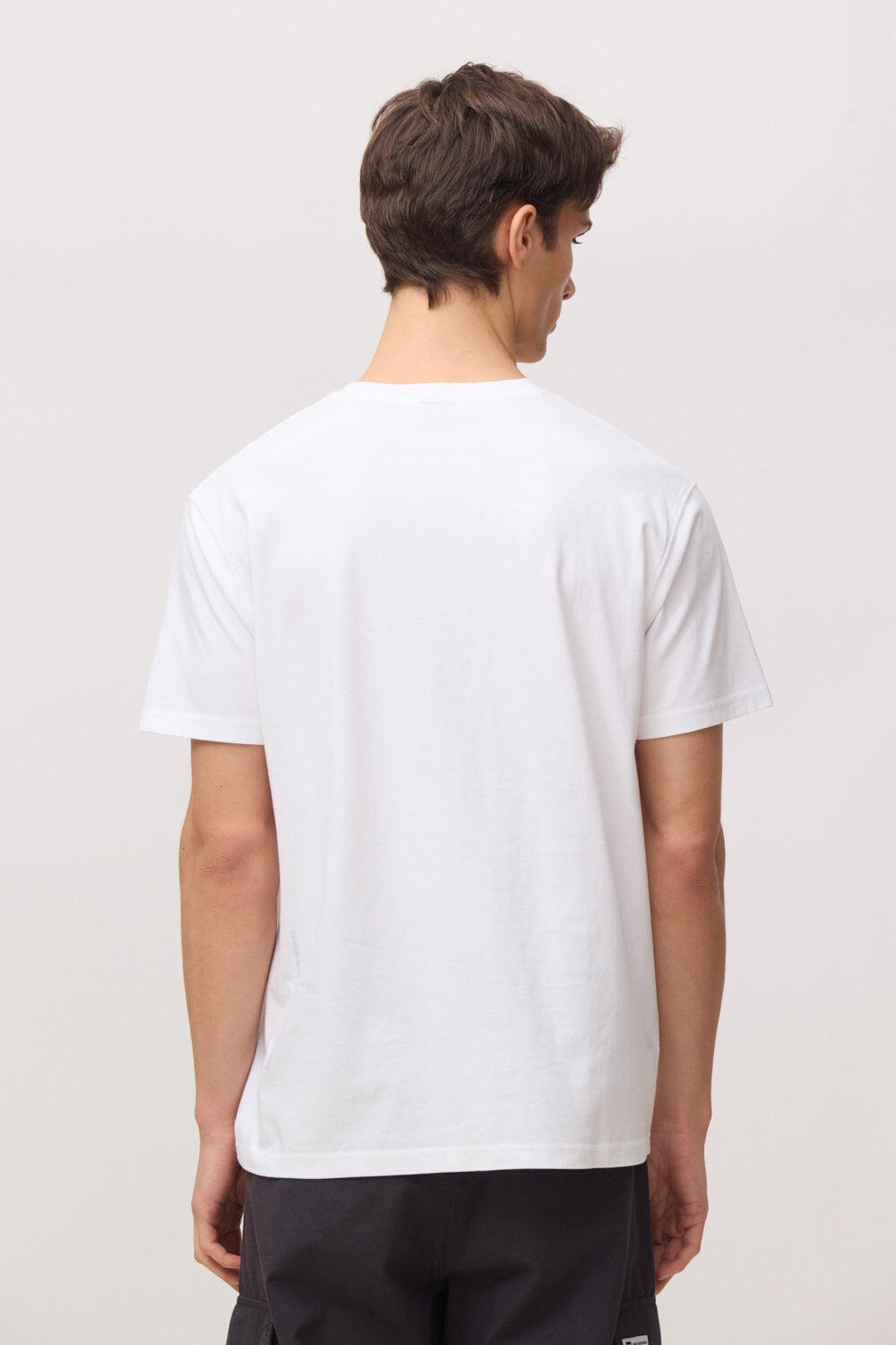 Camiseta Blue Banana Blanca de Algodón 100% Orgánico 2/6