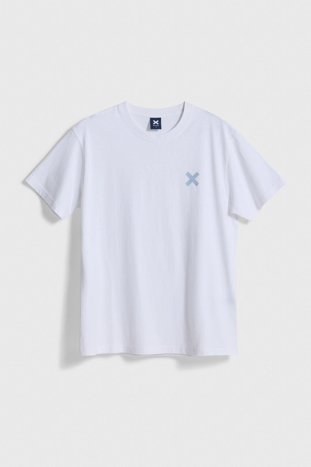 Camiseta Blue Banana Blanca de Algodón 100% Orgánico 6/6