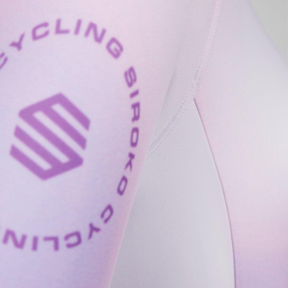 Damen Radsport kurzärmeliges radtrikot für M2-W NRC White Weiß 4/8