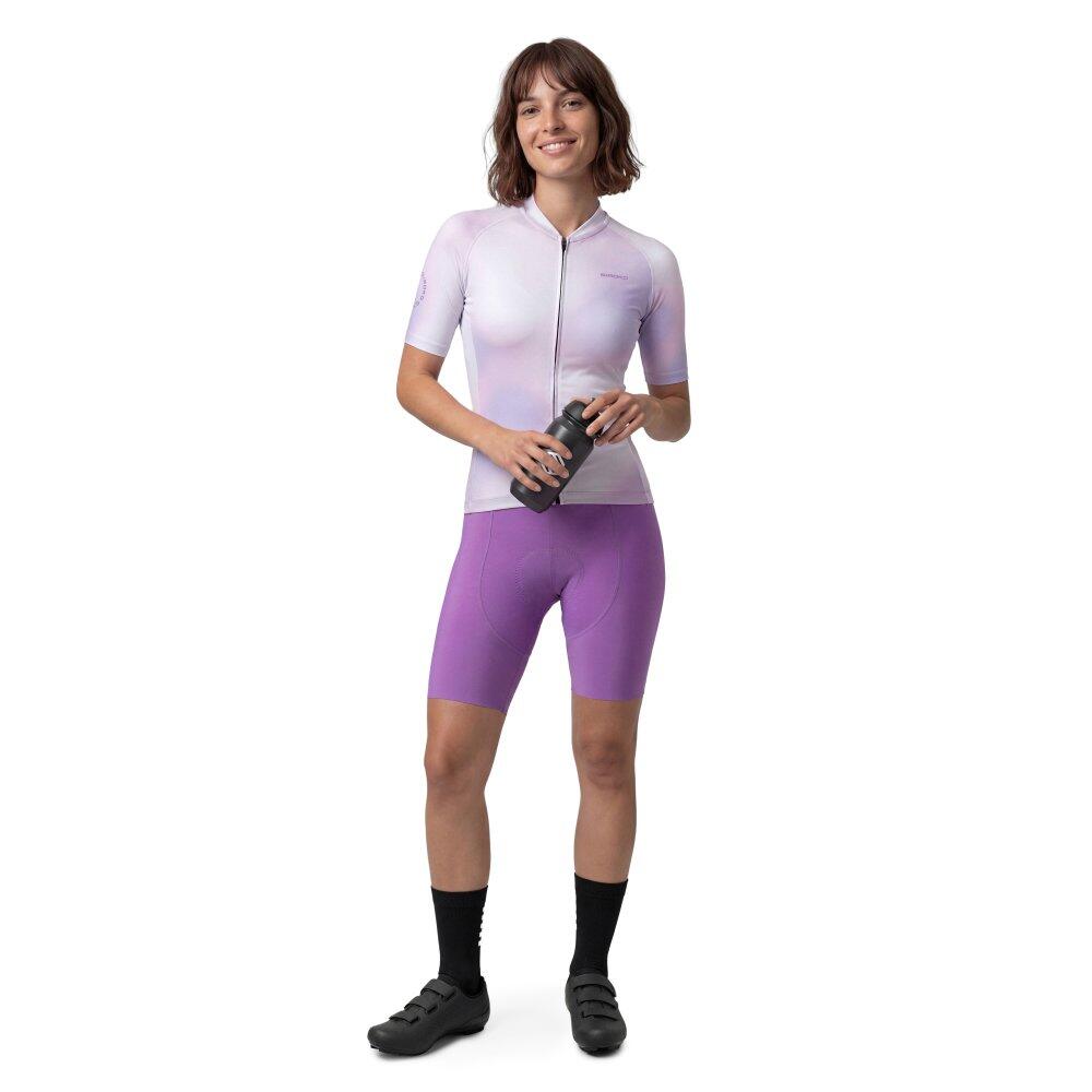 Damen Radsport kurzärmeliges radtrikot für M2-W NRC White Weiß 3/8