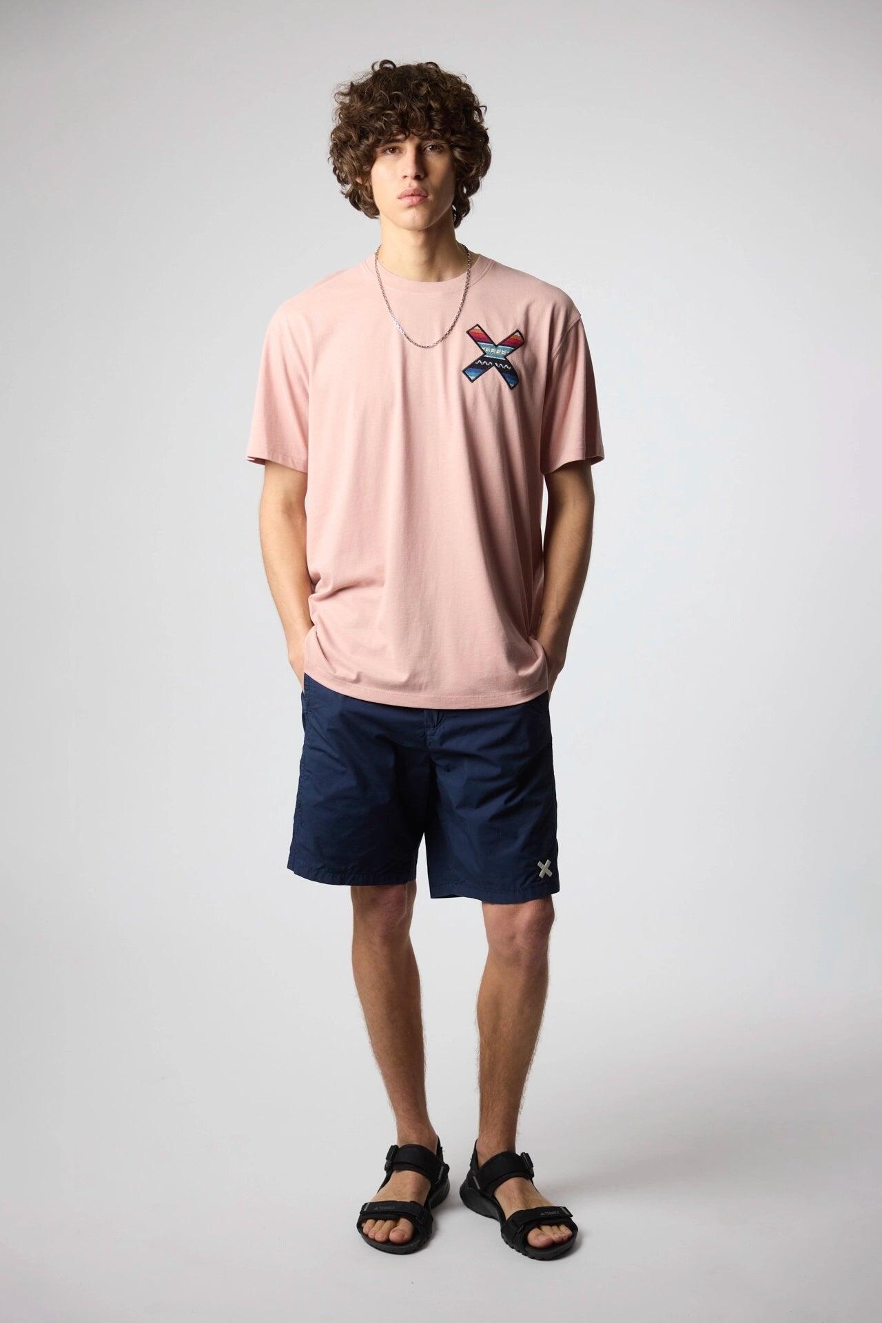 Camiseta Blue Banana Peach de Algodón 100% Orgánico 3/6