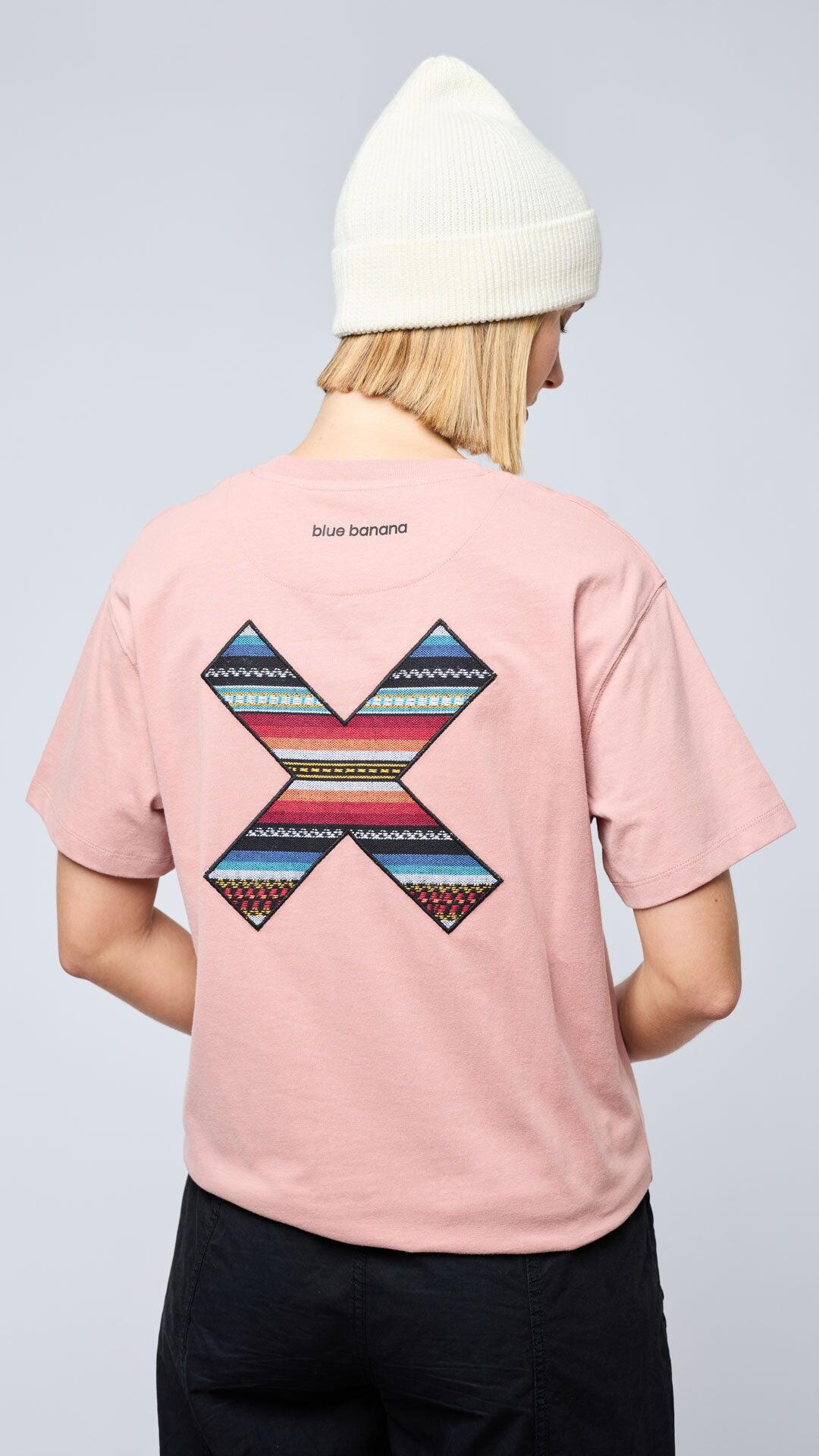 Camiseta Blue Banana Peach de Algodón 100% Orgánico 5/6