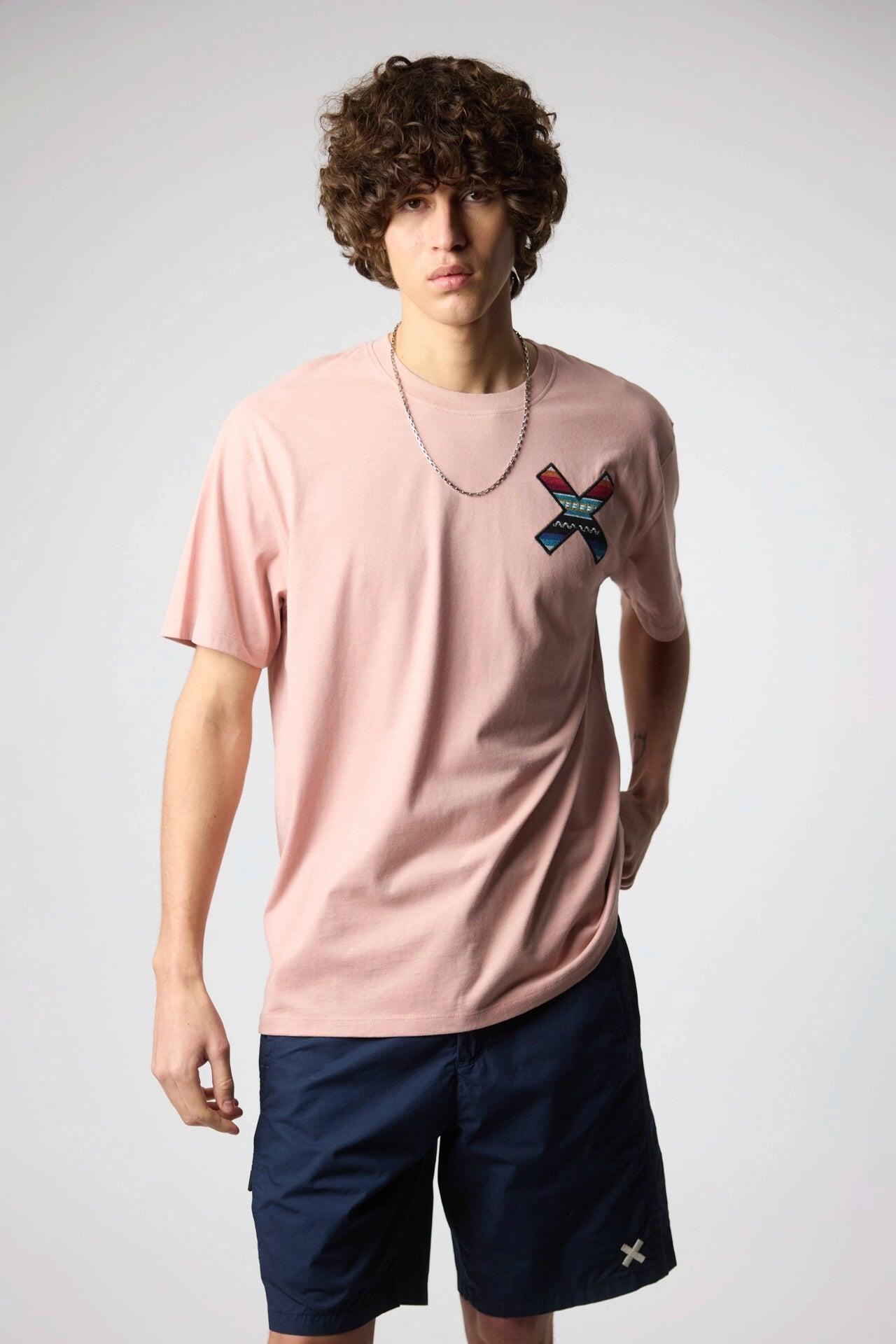 Camiseta Blue Banana Peach de Algodón 100% Orgánico 1/6