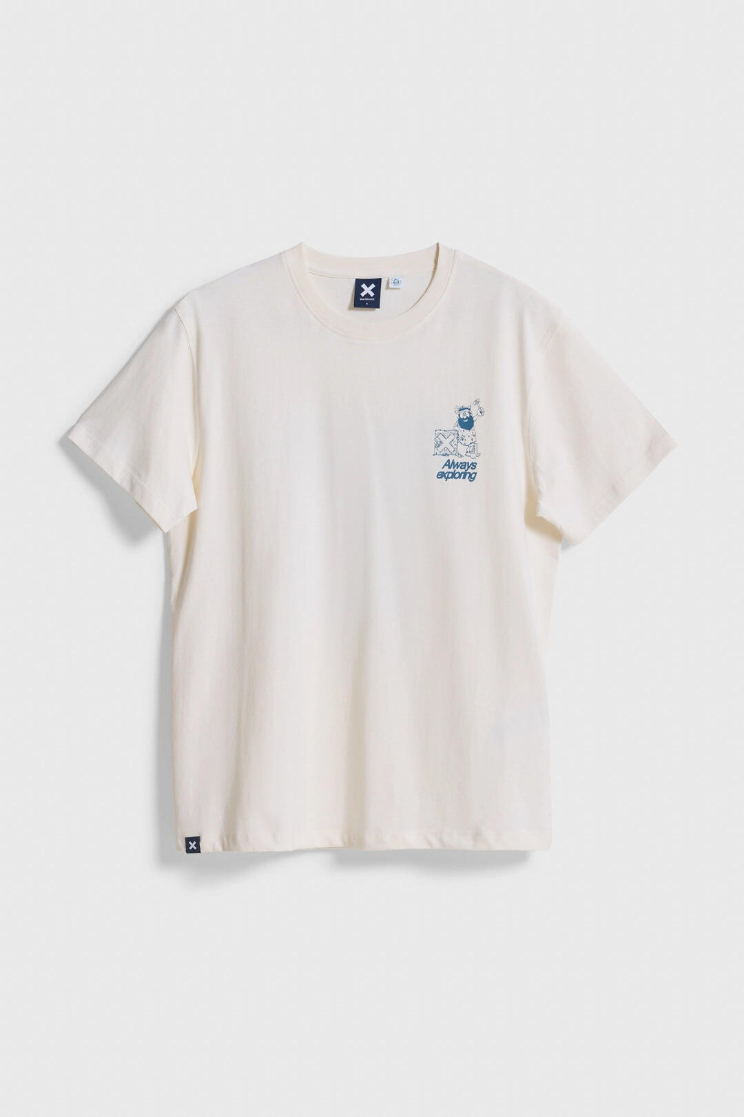 Camiseta Blue Banana Blanco Roto de Algodón 100% Orgánico 6/6
