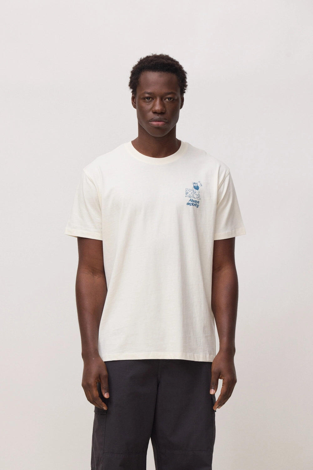 Camiseta Blue Banana Blanco Roto de Algodón 100% Orgánico 1/6