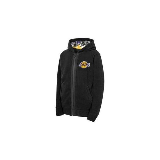 Sweat Zippé Enfant NBA Los Angeles Lakers Outerstuff Key Line Sherpa Full Zip Fl