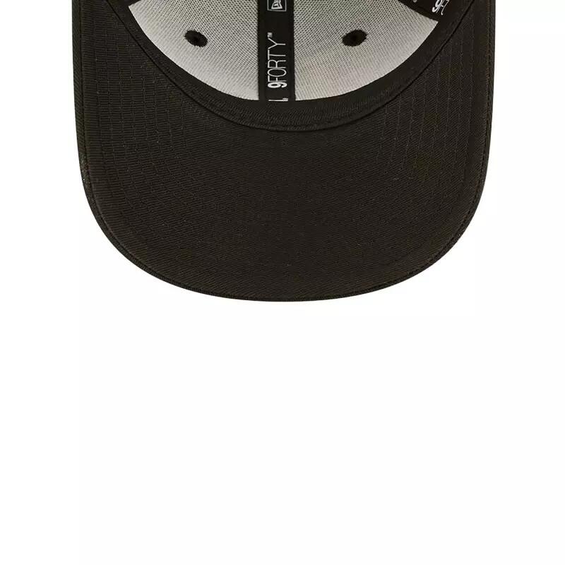 Casquette MLB Los Angeles Dodgers New Era League Essential 9Forty noir or pour E 4/4