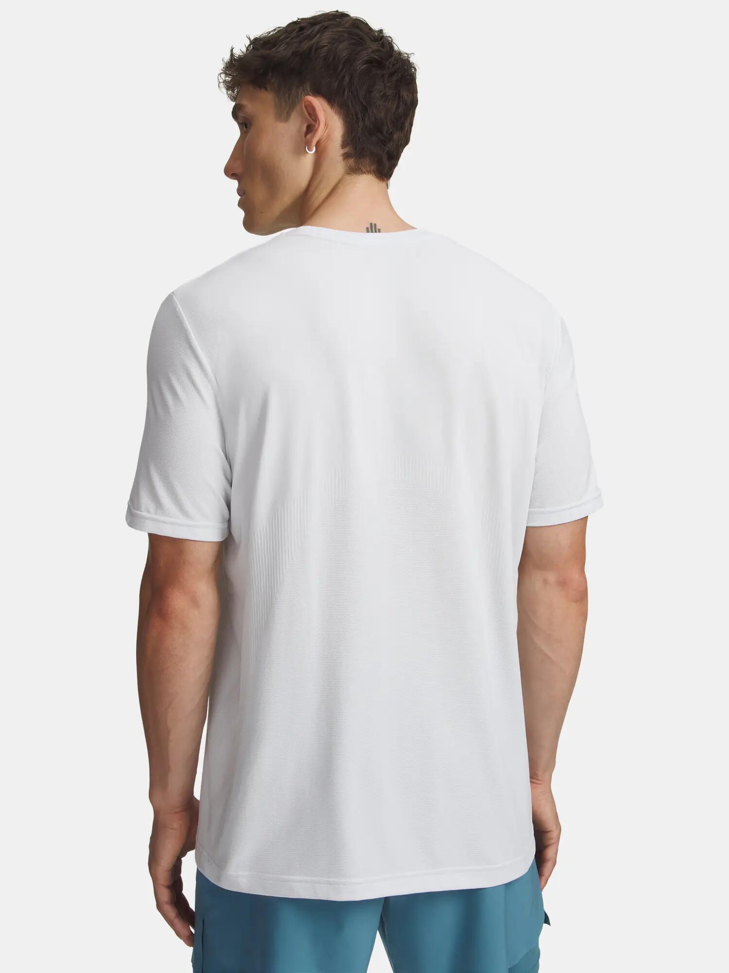 Koszulka treningowa męska Under Armour Vanish Elite Seamless white/black 2/3