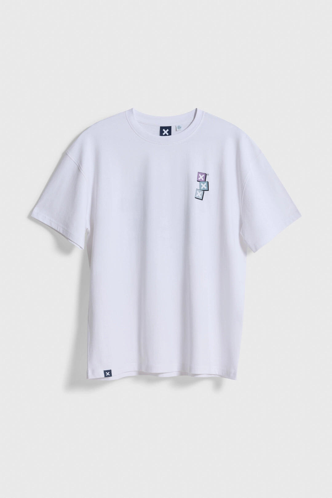 Camiseta Blue Banana Blanca de Algodón 100% Orgánico 6/6